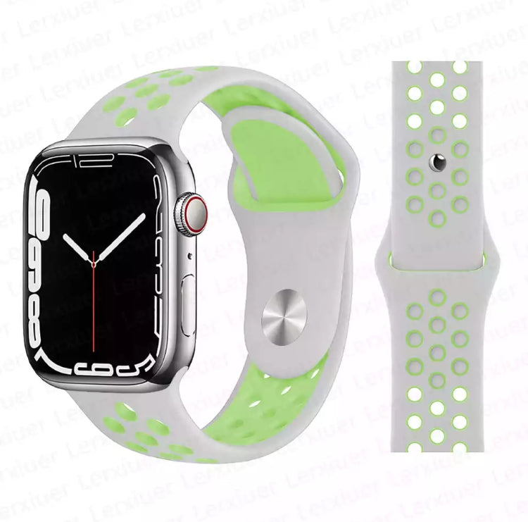 Signature Nike Apple Watch Silicone Sport Bands with Breathable Linings- for Selected Apple Watch 40mm Size - Super Savings Technologies Co.,LTD Signature Nike Apple Watch Silicone Sport Bands with Breathable Linings- for Selected Apple Watch 40mm Size - Super Savings Technologies Co.,LTD